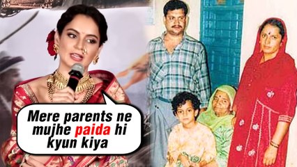 Kangana Ranaut Questions Her Own Birth | Manikarnika Trailer Launch