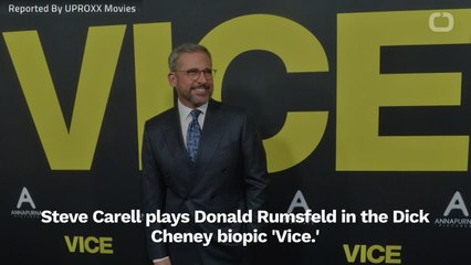 Steve Carell Talks About Playing Donald Rumsfeld in 'Vice'