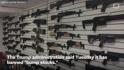 Trump's Administration Bans 'Bump Stocks'