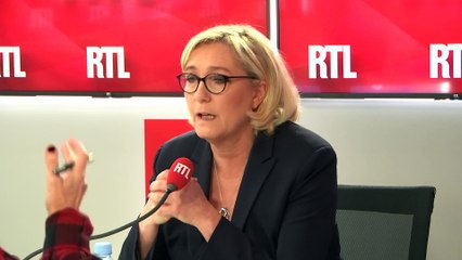 Marine Le Pen pointe sur RTL l'"amateurisme total" du gouvernement
