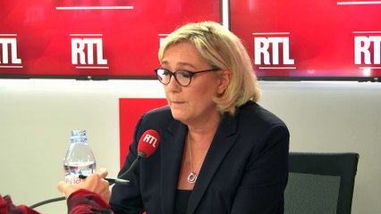 Les 'gilets jaunes' réclament l'augmentation de leur salaire", dit Marine Le Pen sur RTL
