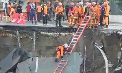 Tanah Ambles Gubeng, Pemerintah Akan Beri Sanksi Jika Temukan Kelalaian 