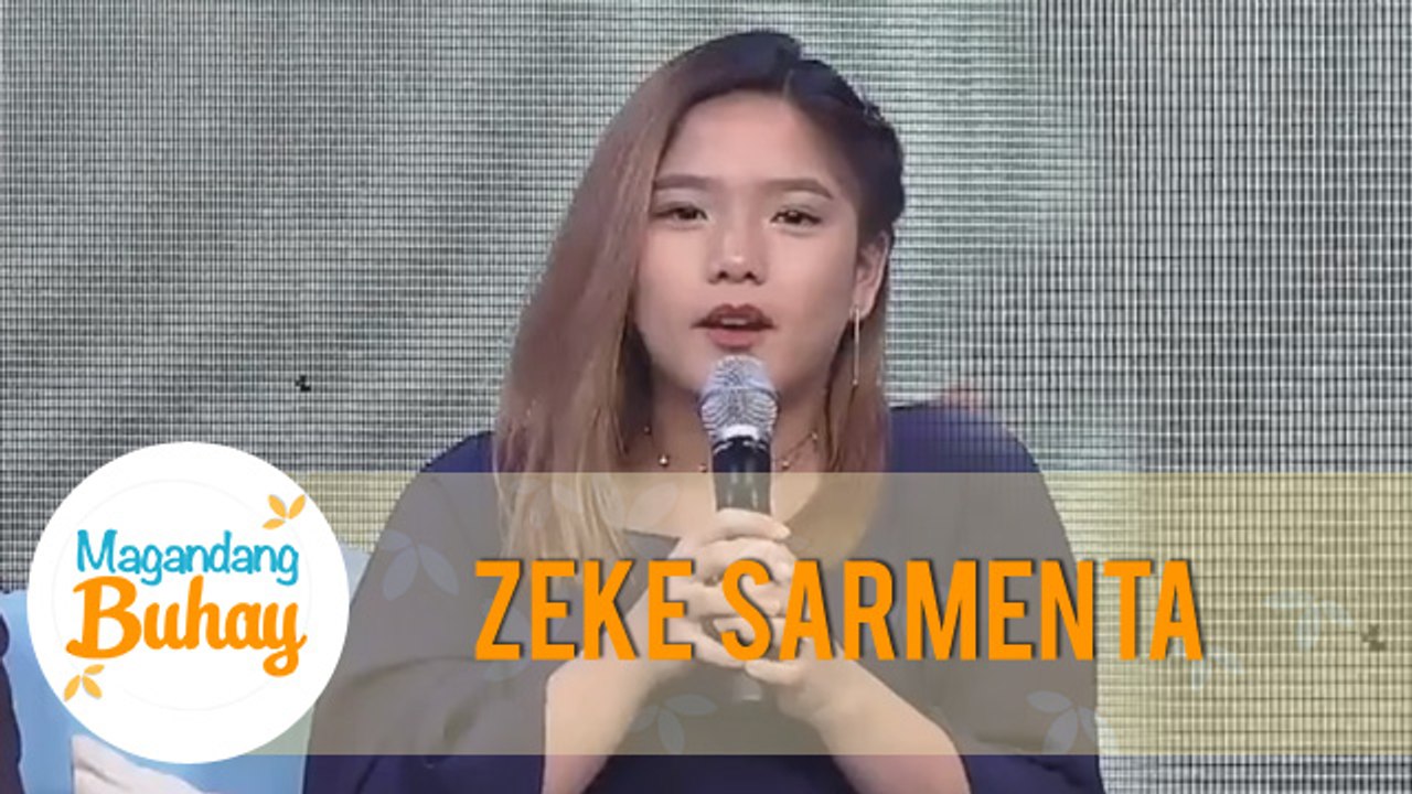 Magandang Buhay: Zeke proudly reveals that she is a Daddy's girl