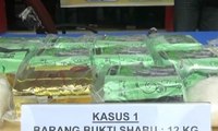 Polisi Gagalkan Peredaran 12 Kg Sabu Asal Malaysia