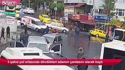 Bayrampaşa’da gasp dehşeti kamerada