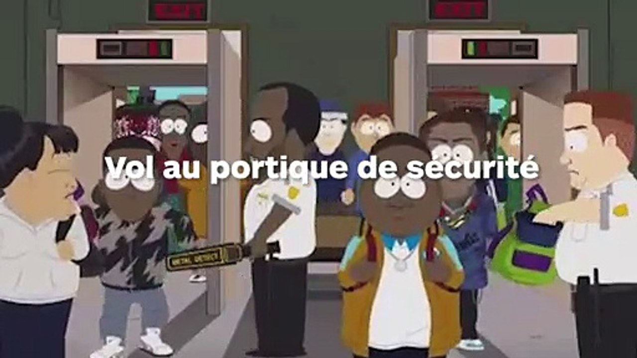Un vol au portique de sécurité qui ne restera pas impuni !