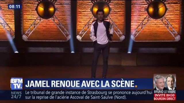 Jamel Debbouze de retour sur les planches après six ans d'absence