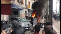 Heurts violents à Paris lors de la manif' du 1er mai