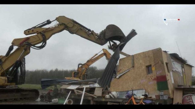 Notre-Dame-des-Landes : la gendarmerie démantèle les squats