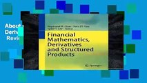 About For Books  Financial Mathematics, Derivatives and Structured Products  Review