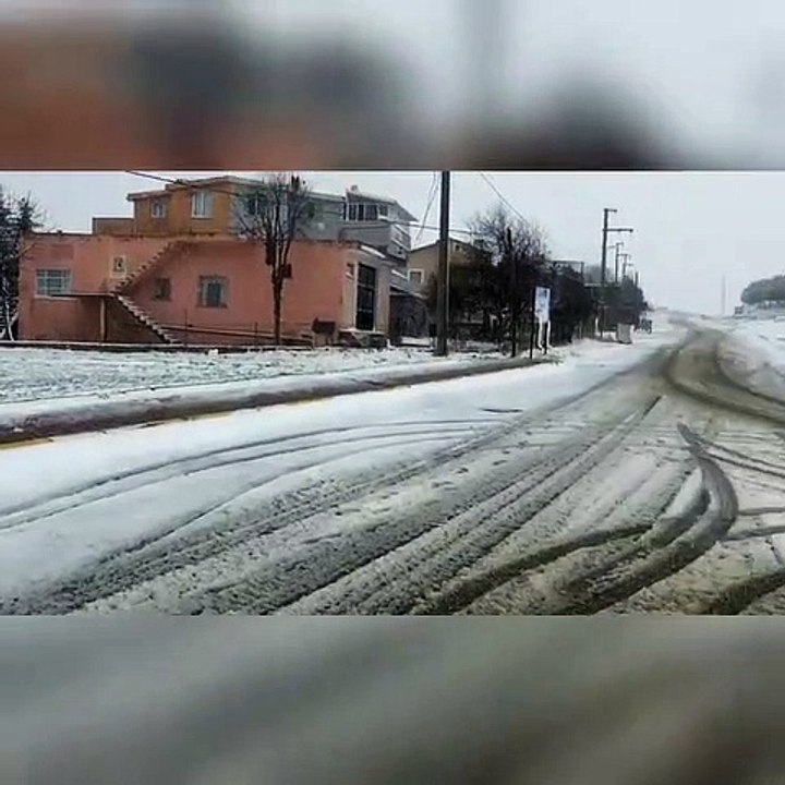 Gümüşyaka beyaza büründü
