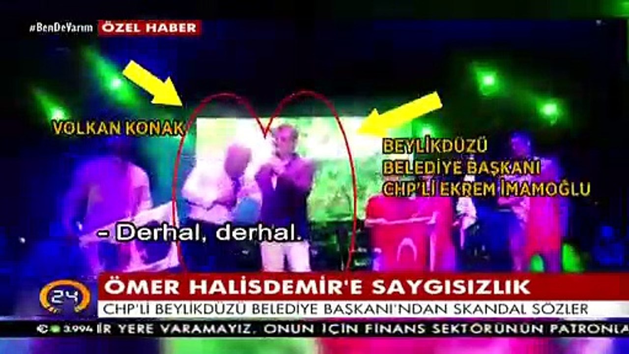 Ekrem İmamoğlu'ndan Ömer Halisdemir'e büyük saygısızlık