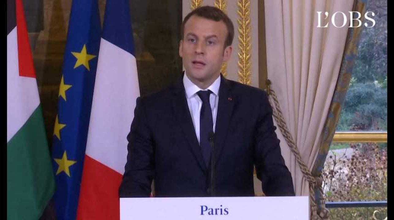 Jérusalem : "Les Américains sont marginalisés", estime Macron