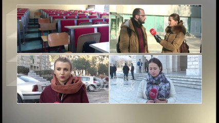 Ora News - Auditorët bosh, Ora News brenda ambienteve të Fakultetit Ekonomik