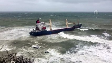 Şile'de kargo gemisi karaya oturdu (2) - İSTANBUL
