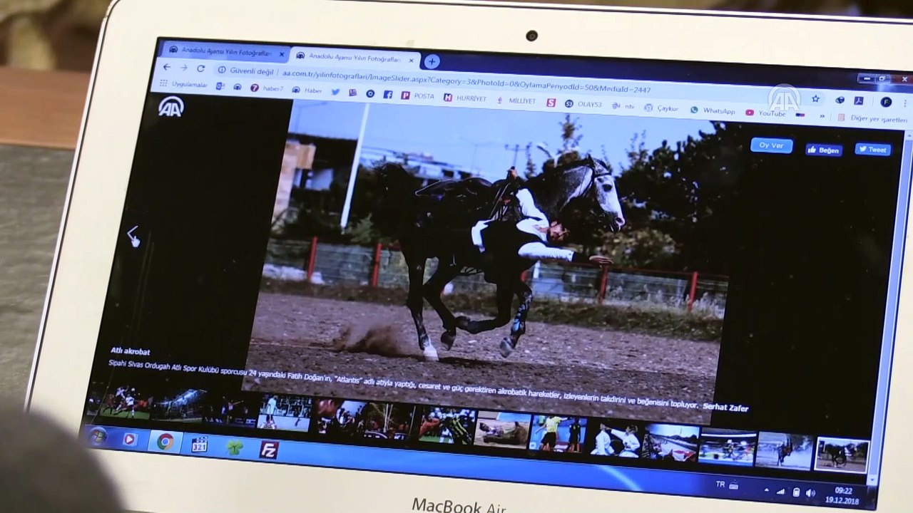 Rize Valisi Çeber, AA'nın 'Yılın Fotoğrafları' oylamasına katıldı - RİZE