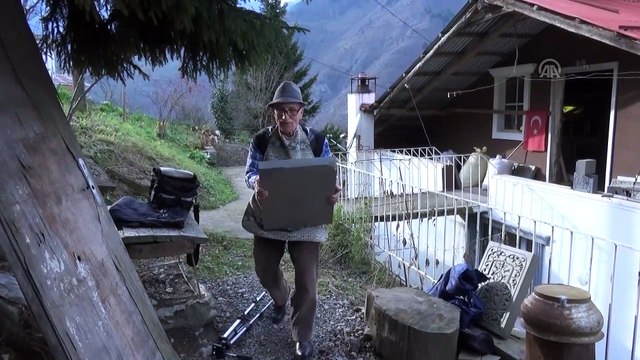 'Yadigar dede'nin ilham kaynağı yalnızlık oldu - TRABZON