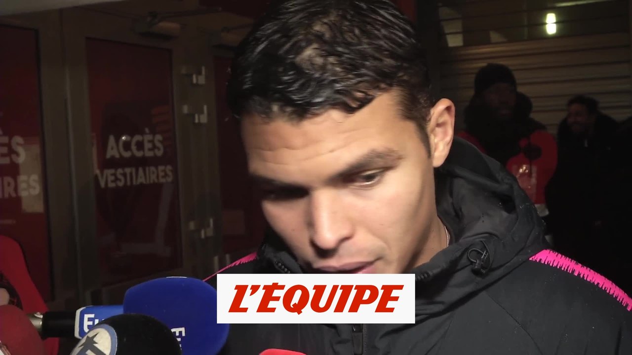 Thiago Silva «Pas possible de bien jouer sur ce terrain» - Foot - C. Ligue - PSG