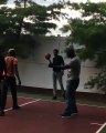 Wally Seck dévoile son talent de basketteur avec un panier impressionnant