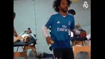 Marcelo Demuestra su Calidad con Una Pelota de Tenis