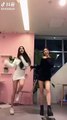 Tik tok dancing girl