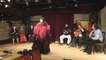 Desde hace 20 años, El Niño Cagao canta flamenco en tablaos de todo Japón