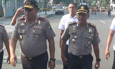 Polisi Periksa 5 Saksi Terkait Jalan Ambles di Surabaya