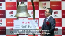 Softbank, la deuxième plus grande entrée en bourse du monde