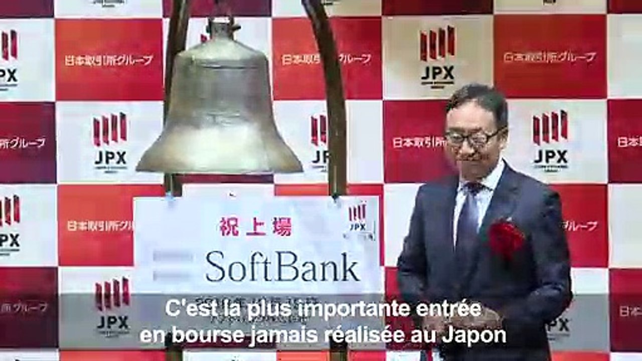 Softbank, la deuxième plus grande entrée en bourse du monde