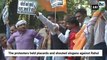 Rafale row: BJP protests in Delhi against Rahul Gandhi