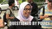 Activist Fadiah questioned by police