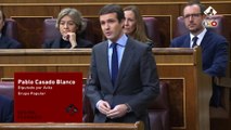 Casado dice que Torra busca una 