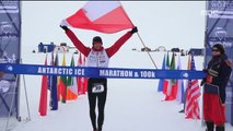 [스포츠 영상] 남극 설원에서의 마라톤 대회
