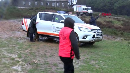 Şile'de Kargo Gemisi Kıyıya Oturdu