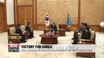 Pres. Moon congratulates Kim Jong-yang on becoming Interpol chief