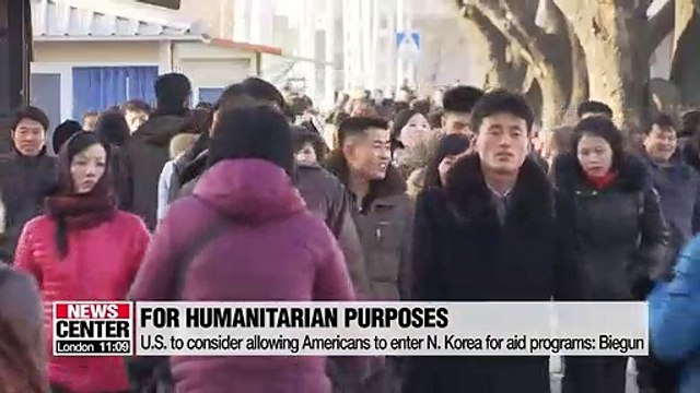 U.S. to review its policies on providing humanitarian assistance to North Korea: Biegun