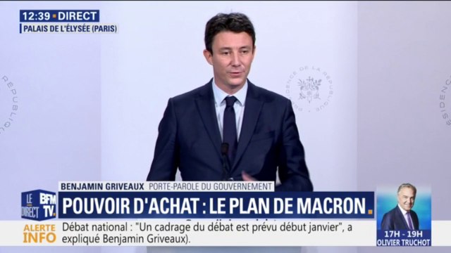 Prime d'activité: le nombre de foyers éligibles passera de 3,8 à 5 millions dès le 5 février, annonce Griveaux