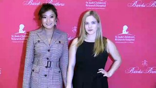 Ashley Park, Tee Boyich at Brooks Brothers NYC event