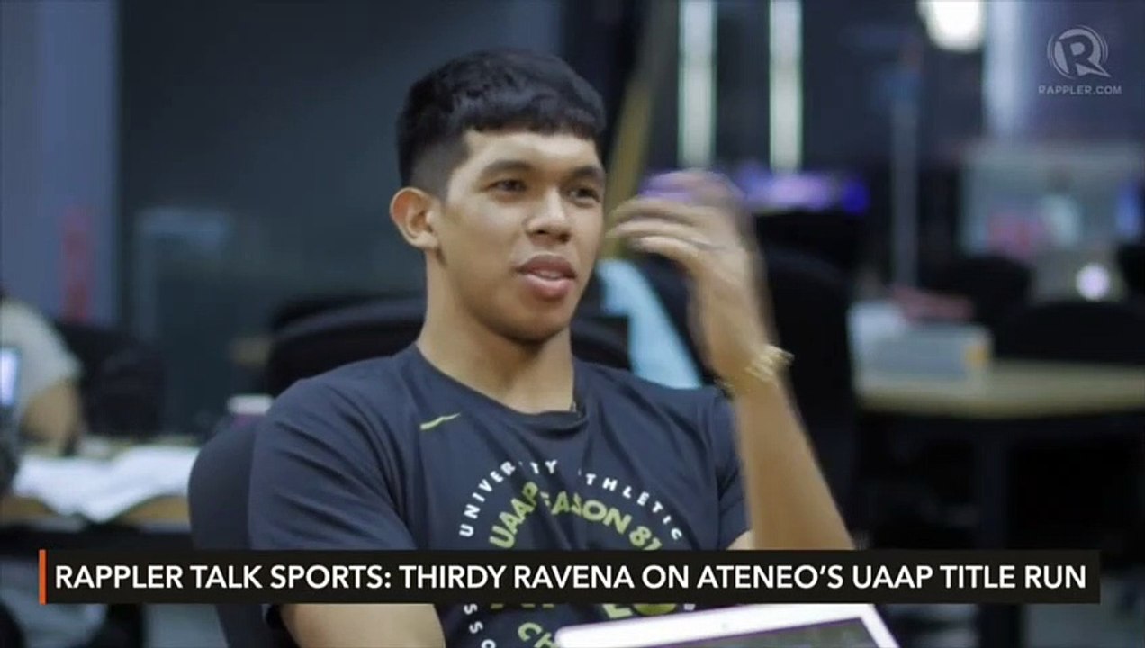 After getting called out, Thirdy Ravena aces group work