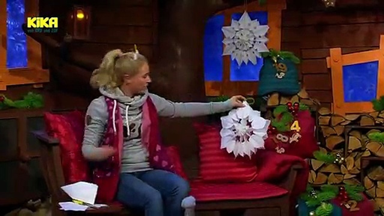 Baumhaus - 345. stern aus butterbrottüten | mehr auf kika.de