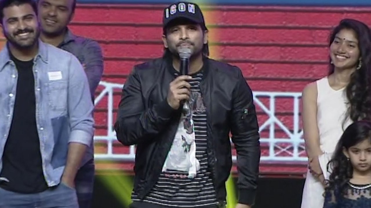 Padi Padi Leche Manasu Pre Release Event : Allu...