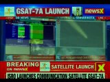 ISRO launches military communication satellite GSAT-7A from Sriharikota