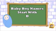 Baby Boy Names Start With D, 2018 's Top15, Unique Baby Names 2018