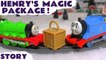 Thomas and Friends Henry's Magic Mystery Package with the Paw Patrol Pups and Cranky at Christmas - A fun train toy story for kids and preshcool toddlers