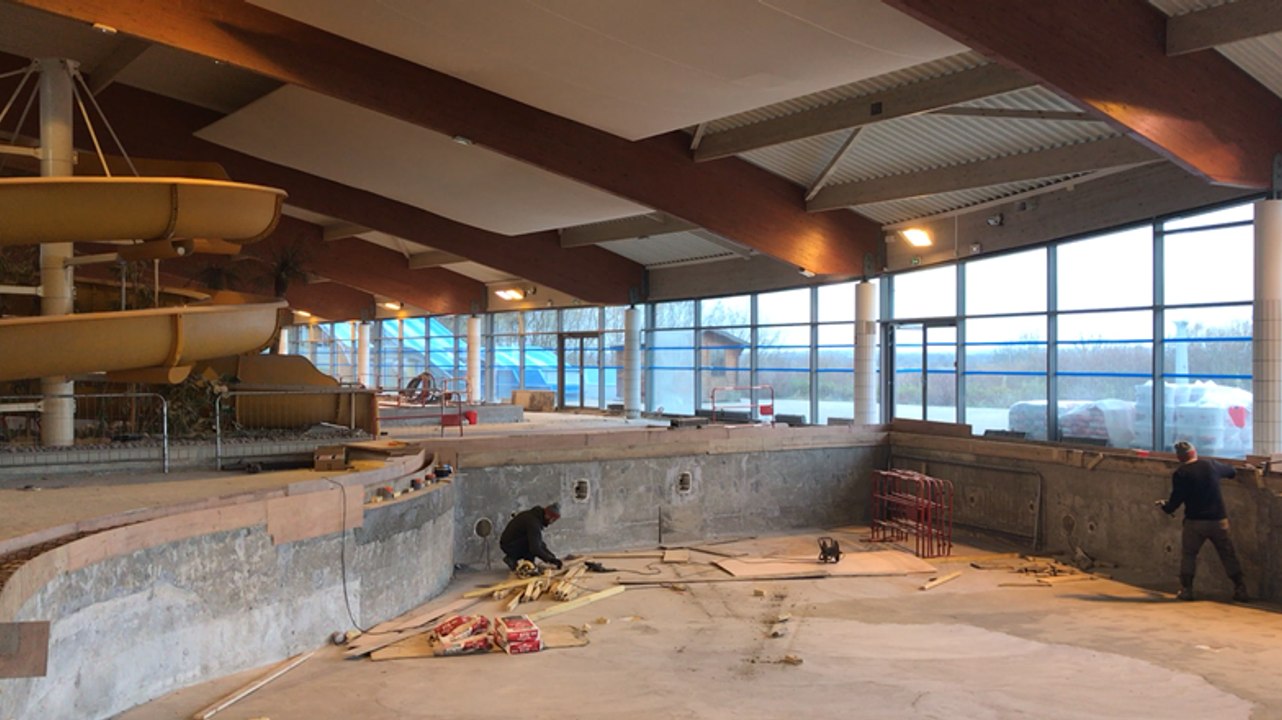 Vire. Travaux de rénovation au centre aquatique