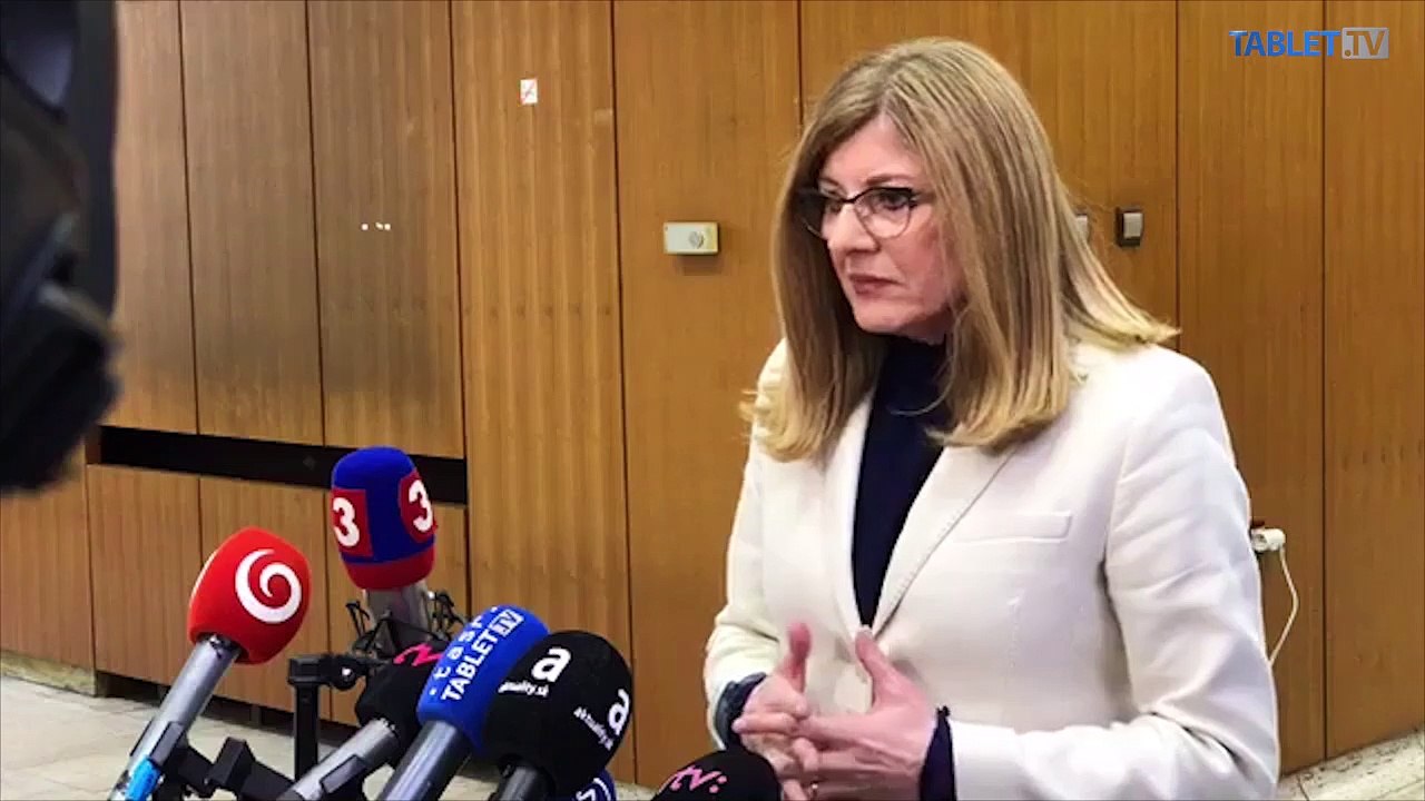 ZÁZNAM: Brífing ministerky pôdohospodárstva G. Matečnej