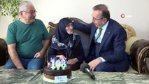 Aişe Nine 108 Yaşında İlk Kez Doğum Gününü Kutladı