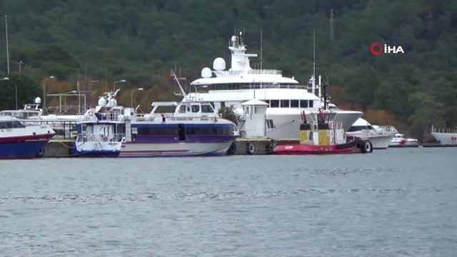 Mega Yat Marmaris Limanı'na Demirledi