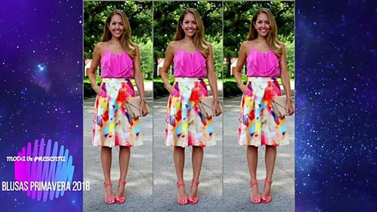 BLUSAS PRIMAVERA 2019- MODA V5