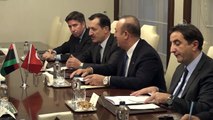 Çavuşoğlu, Libya Ulusal Mutabakat Hükümeti İçişleri Bakanı Başağa ile görüştü - ANKARA